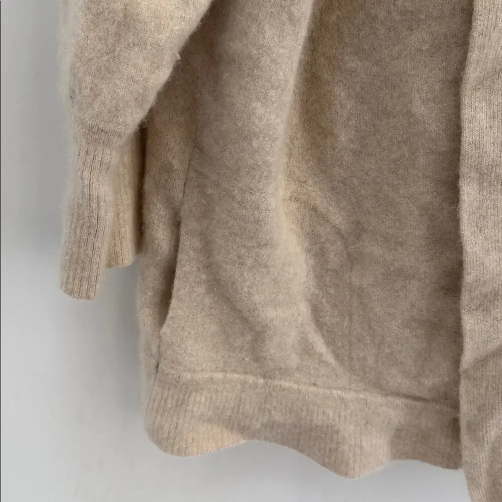 J. Crew cashmere blend shawl collar knit cardigan sweater